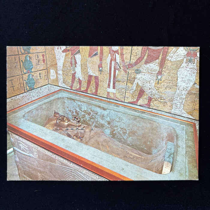 Vintage Postcard Lot King Tut Ankh Amun Tomb Sarcophagus Baboons Egypt Set