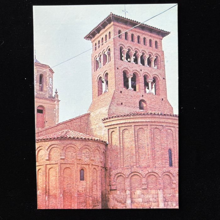 Vintage Postcard Spain Sahagun San Tirso Church Mudejar Camino De Santiago Art