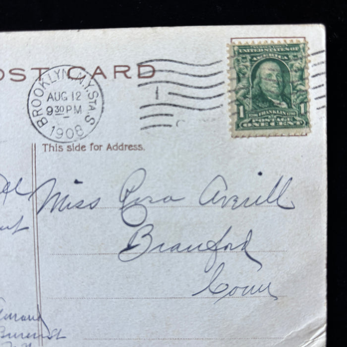 Antique Postcard 1908 A Bit Of Nature By Sander Brooklyn NY Scenic Serene Art