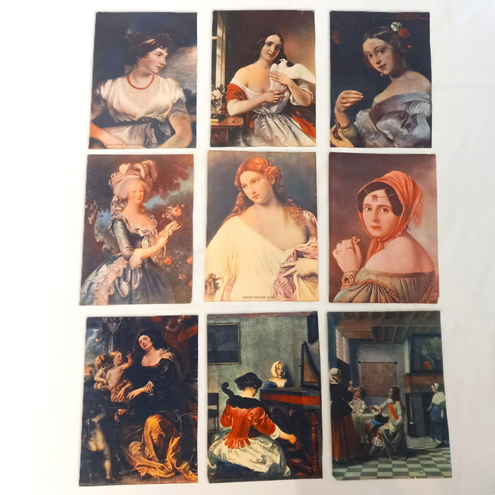 Vintage Art Prints 1930 Classical Women Titian European Decor Journaling Ephemera