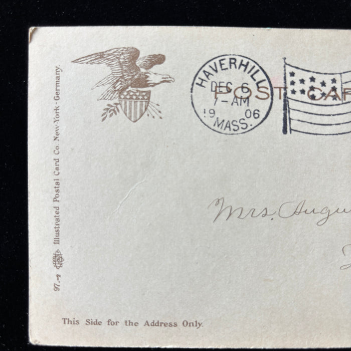 Antique Postcard 1906 Sacramento CA Earthquake Cementing State Capitol