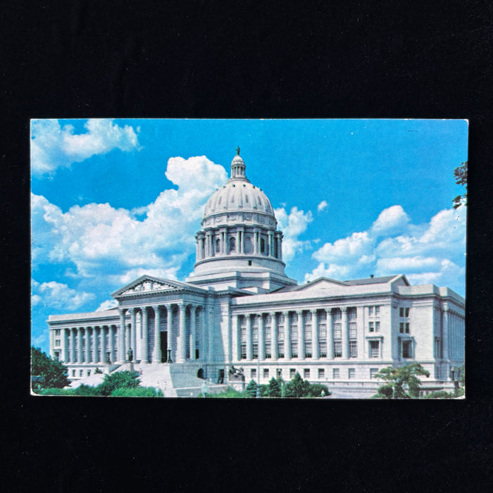 Vintage Postcard 1961 Stark Fruit Trees Missouri State Capitol Summersville MO