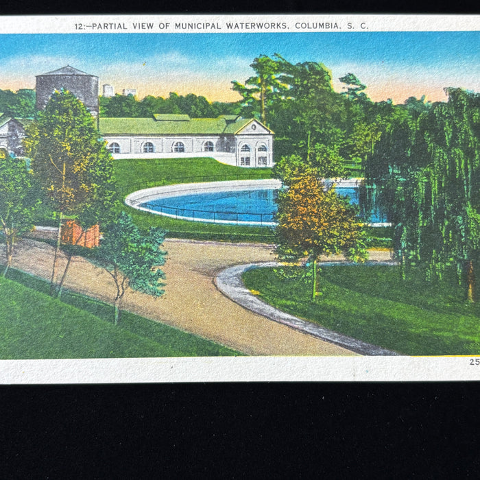 Vintage Postcard Lot South Carolina Columbia Municipal Water Greenville Court