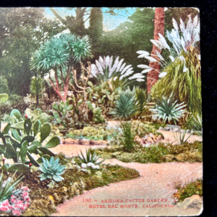 Antique Postcard 1913 Hotel Del Monte Rare RPO Train Postage