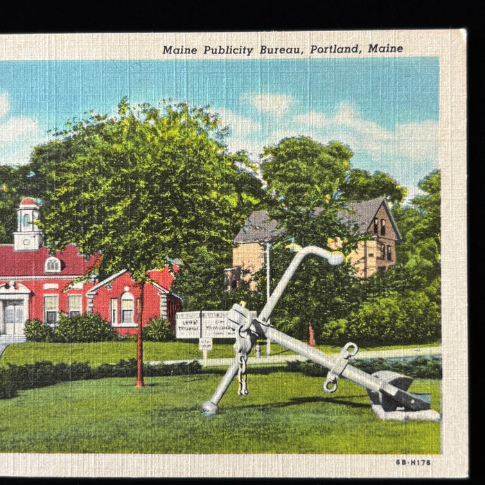 Vintage Postcard Lot Main Auto Tourism Bridge Maritime Anchor Baxter Blvd Rte 1