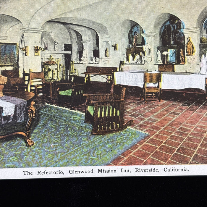 Vintage Postcard Lot Riverside Glenwood Mission Inn Cataldo Mission California