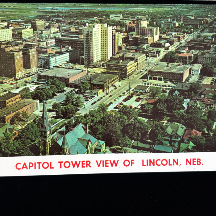 Vintage Postcard Lot Nebraska Greetings Lincoln Bellevue Church Scotts Bluff