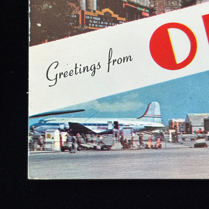 Vintage Postcard Lot Aviation Wright Flyer Hayes President Ohio History Set of 4