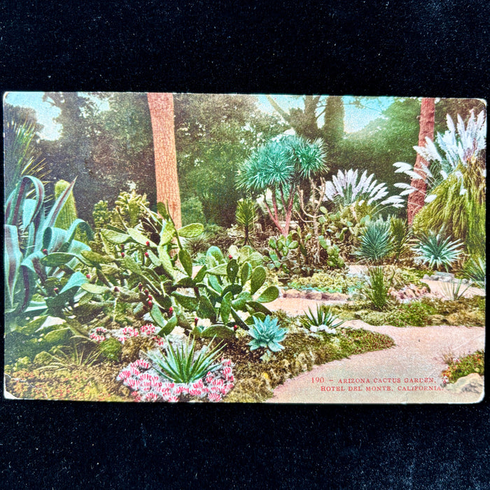 Antique Postcard 1913 Hotel Del Monte Rare RPO Train Postage
