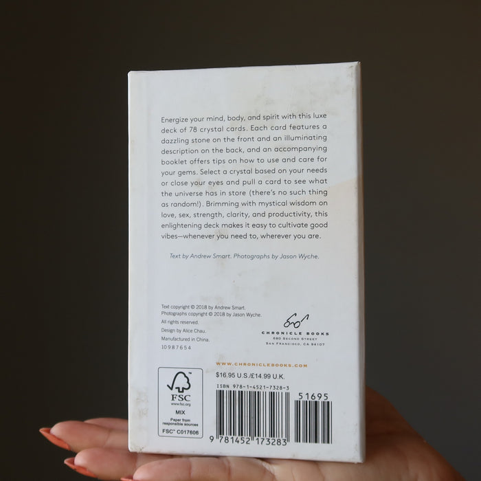 Crystals: The Stone Deck 78 Cards to Energize Your Life