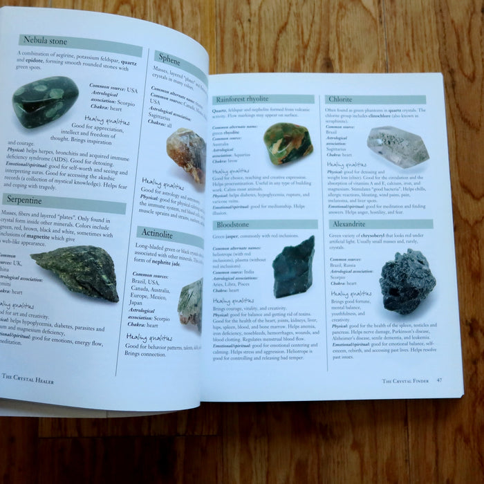 The Crystal Healer Paperback Book