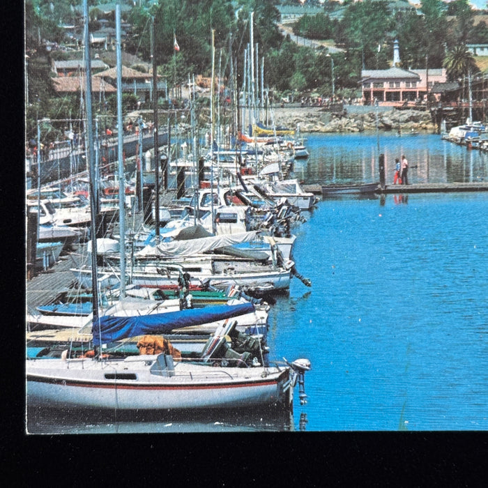 Vintage Postcard Lot Monterey Colton Hall California Coastal Harbor Marina Boats