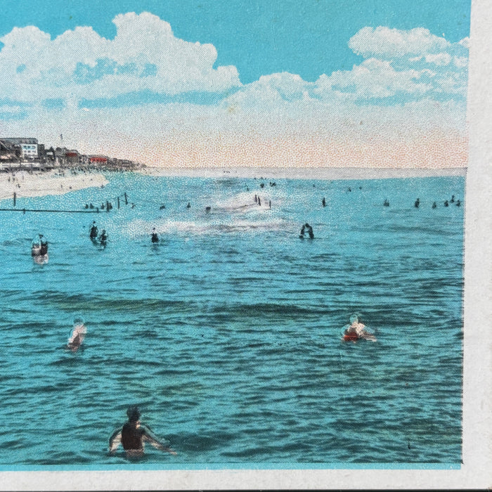 Vintage Postcard Lot Virginia Beach 1920s Cavalier Hotel Club Swimming Pool