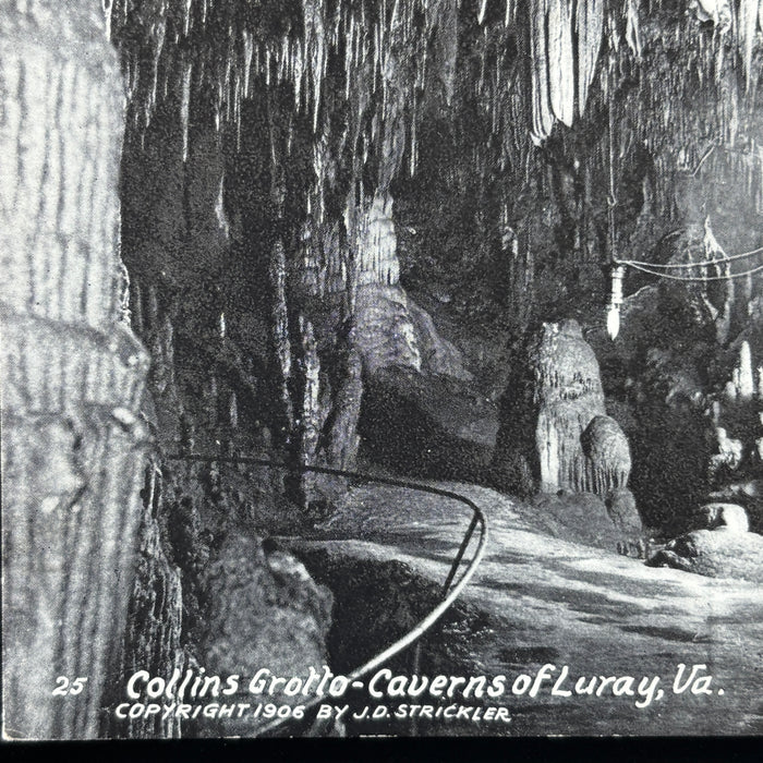 Vintage Postcard Lot Grand Caverns Lindbergh Bridge Luray Stonewall Grotto VA