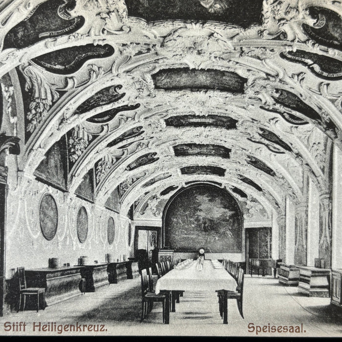 Antique Postcard Lot Austria Stift Heiligenkreuz Abbey Medieval Architecture
