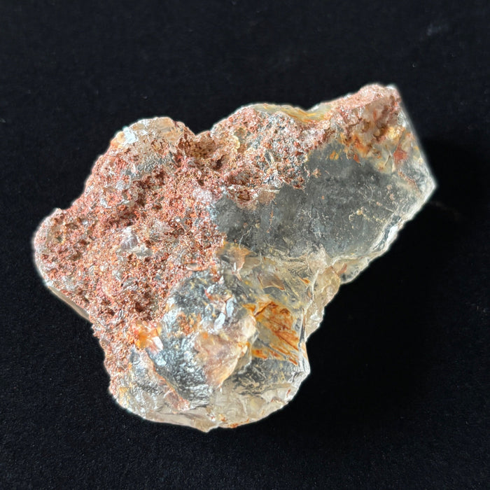 Clear Quartz Crystal Rough Natural Specimen Semi Raw Window Iron Inclusions