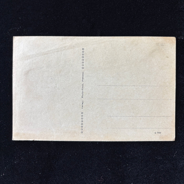 Antique Postcard 1920s Blindow Brandenberg Stammtisch Bäckerei Gasthof Germany