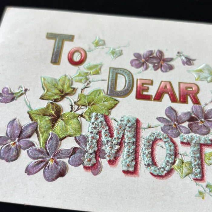 Antique Postcard 1909 Dear Mother Potlatch Idaho Farming Egg Dye Social History