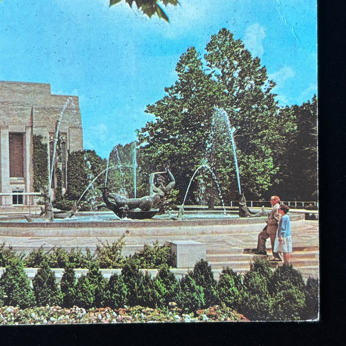 Vintage Postcard Lot Indiana University Auditorium Bloomington Student Fountain