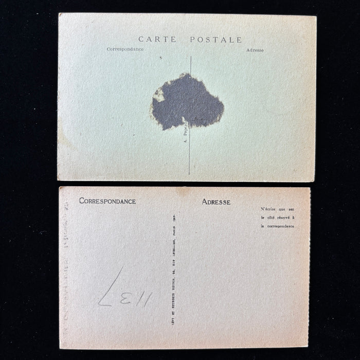 Vintage Postcards 1900s French Architecture Chateau Cinq-Mars Chartres Cathedral