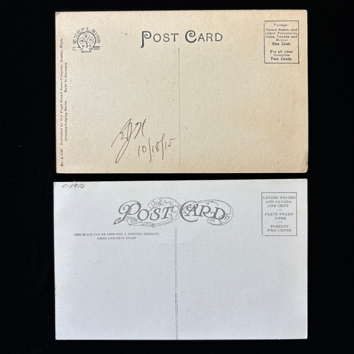 Vintage Postcard Lot Washington Nature Nisqually River La Grande Moclips Ocean