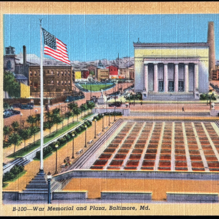 Vintage Postcard Lot Baltimore Pride War Memorial Plaza Loch Raven Dam Spillway