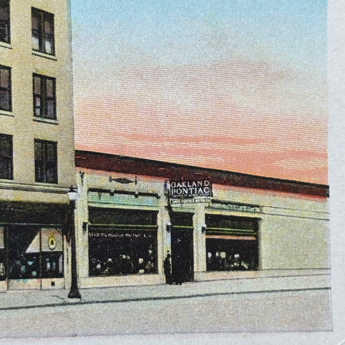 Vintage Postcard Lot Columbus Georgia Hospital Waverly Hotel Bridge Classic Cars