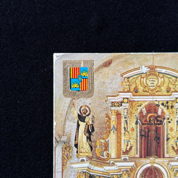 Vintage Postcard 1986 Spending Spree Ibiza Spain Church San Jose Altar Village