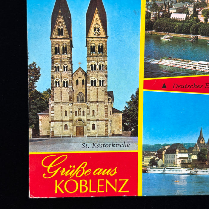 Vintage Postcard Lot Germany Cold War Berlin Frankfurt Trier Koblenz Travel Set