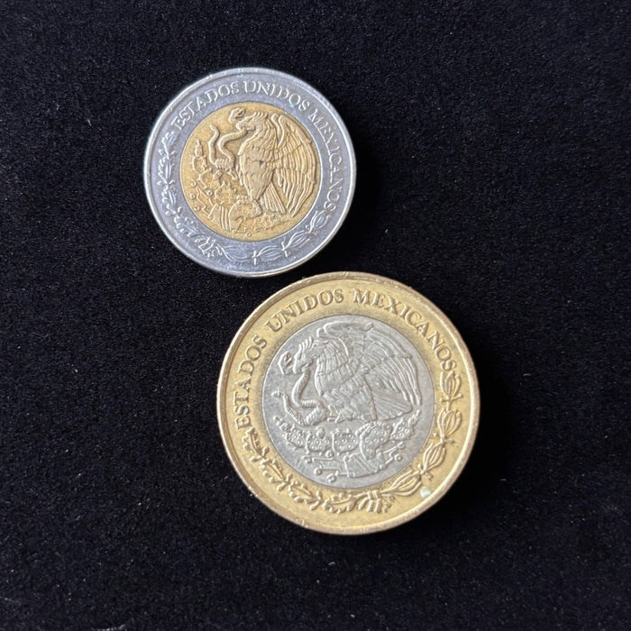 South American Coin Collection Lot of 10 Colombia Wildlife Chile Mexico Pesos