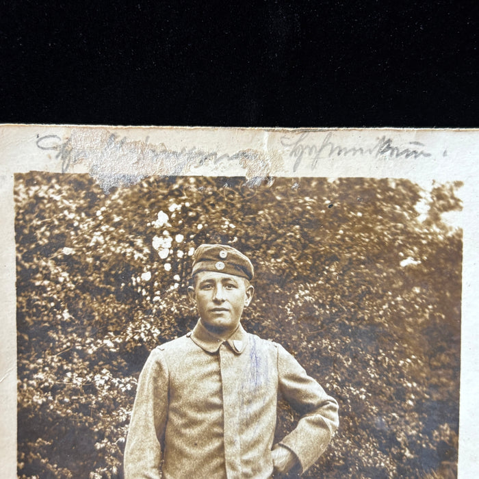 Antique Postcard Lot 1916-18 WWI Old German Soldiers RPPC Cigarette Uniform MIA
