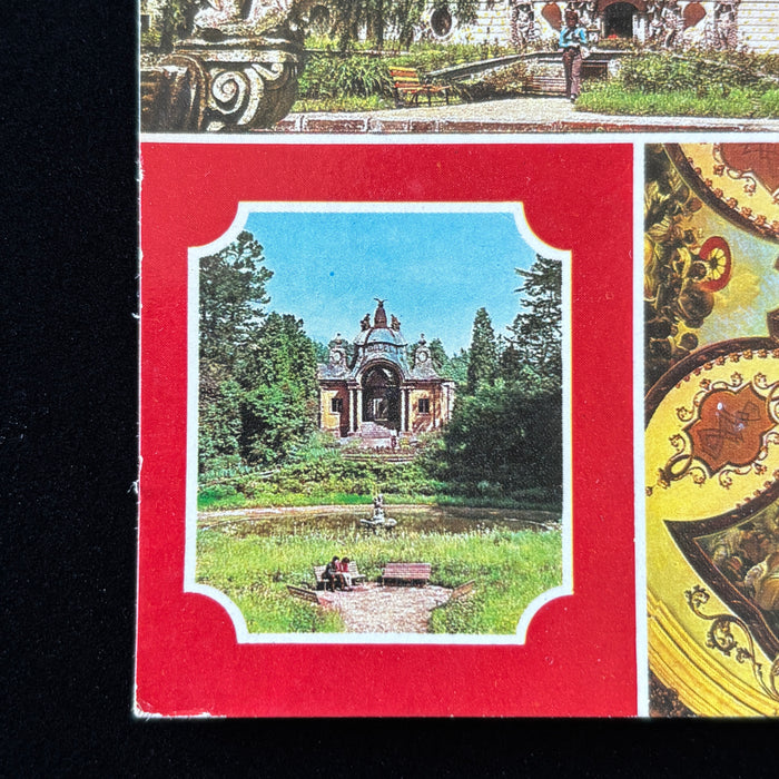 Vintage Postcard Ploskovice Castle Czech Republic Film Castle Baroque Multiview