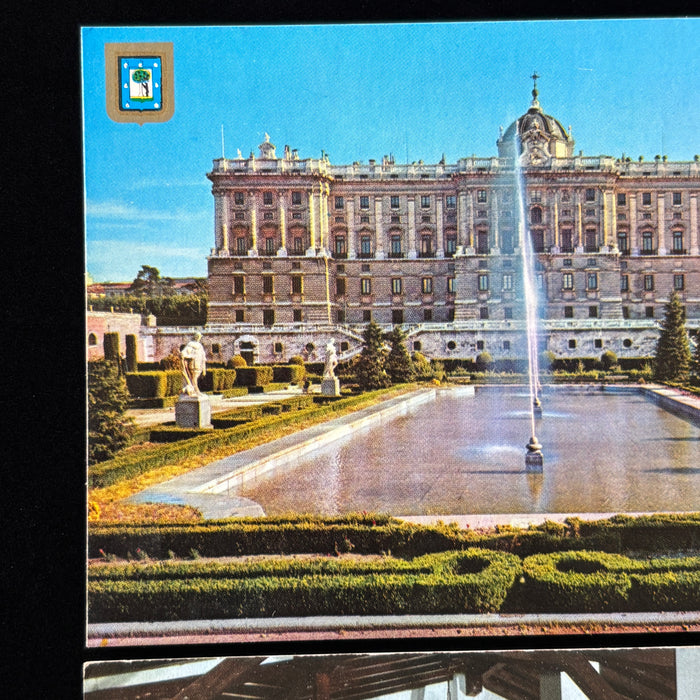 Vintage Postcard Lot Madrid Culture Royal Palace Meson Castellano Restaurant