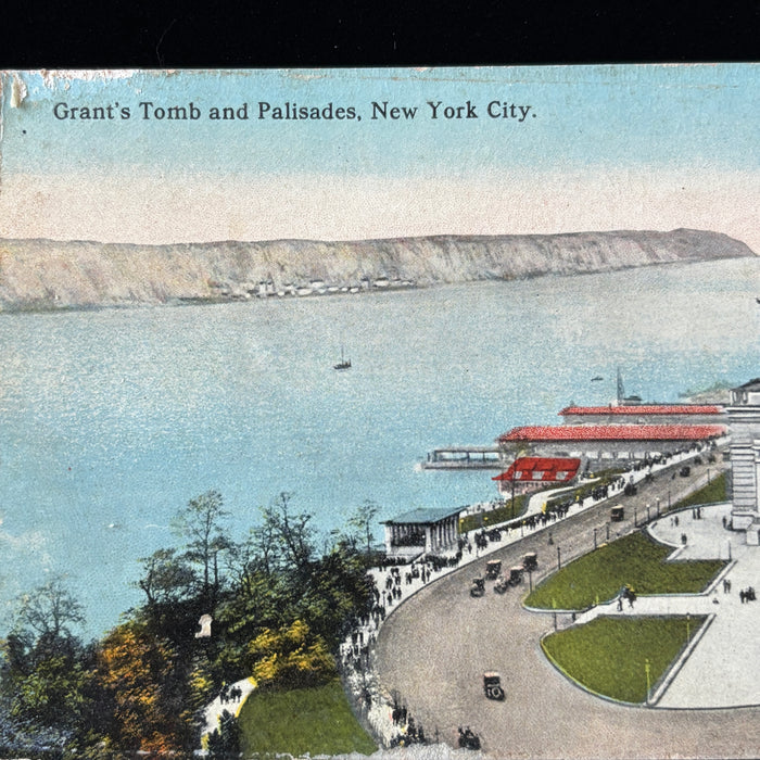 Vintage Postcard Lot New York Grants Tomb Autos Palisades Peace Bridge Buffalo