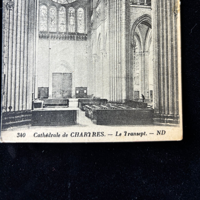 Vintage Postcards 1900s French Architecture Chateau Cinq-Mars Chartres Cathedral