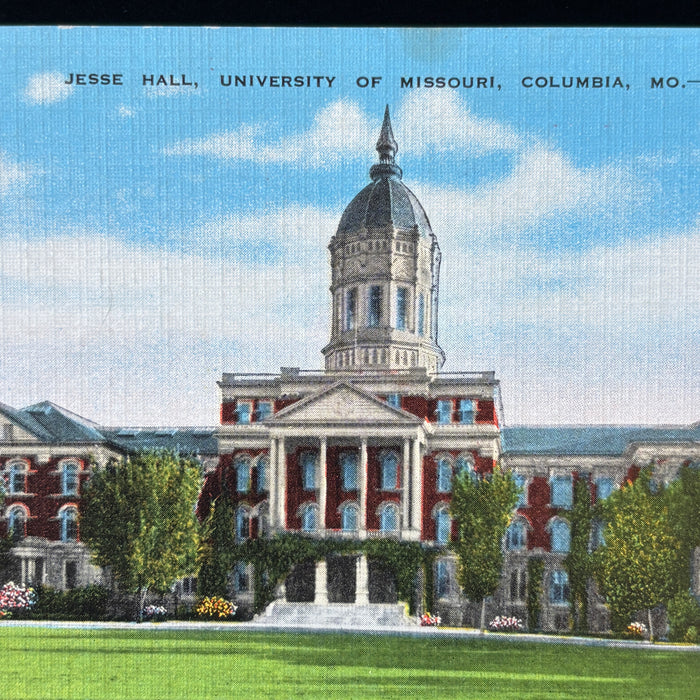 Vintage Postcard Lot Missouri Classic Cars St Louis City Hall Kansas Mizzou Tour
