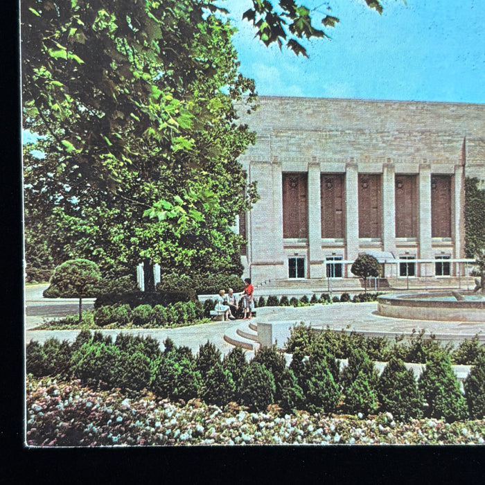 Vintage Postcard Lot Indiana University Auditorium Bloomington Student Fountain