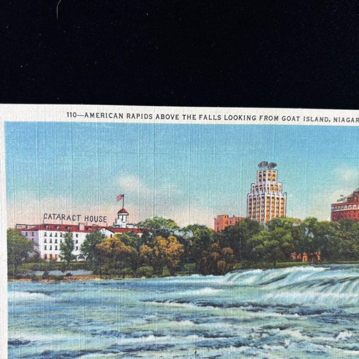 Vintage Postcard Lot Niagara Falls American Whirlpool Rapid New York Boat Bridge