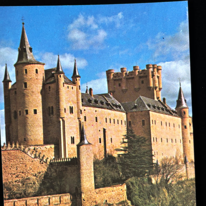 Vintage Postcard Lot Segovia Spain Alcazar Fairytale Castle Church Art History