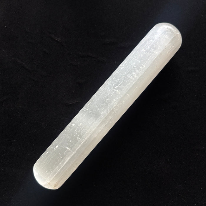 Selenite Wand White Satin Spar Cleansing Massage Stone