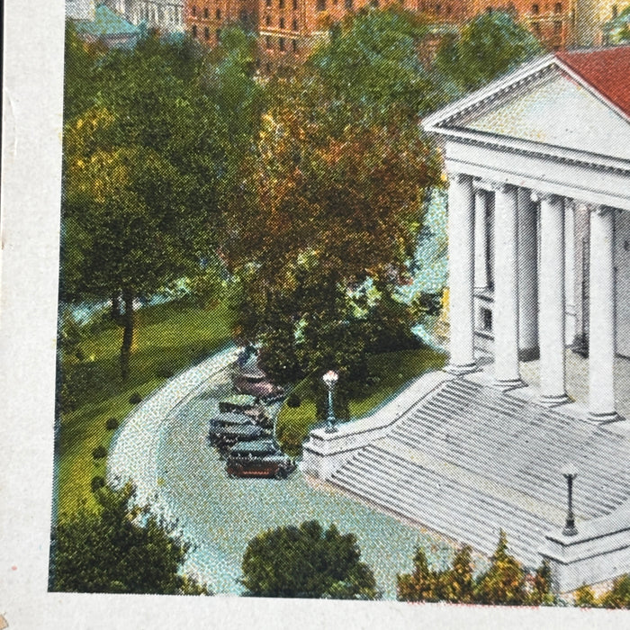Vintage Postcard Richmond Virginia Bridge Capital White House Stonewall Jackson