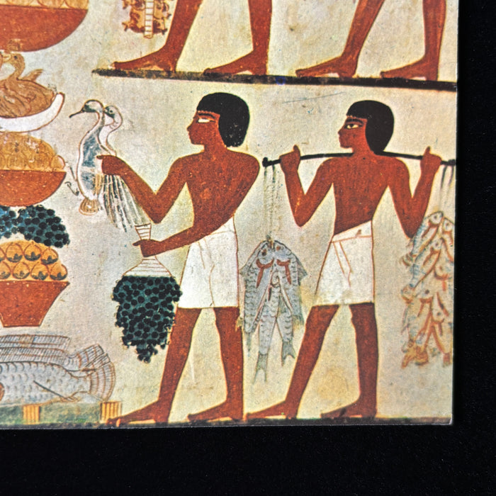 Vintage Postcards Lot Egypt Cairo Tomb Frescoes Art Painting Musicians Ephemera