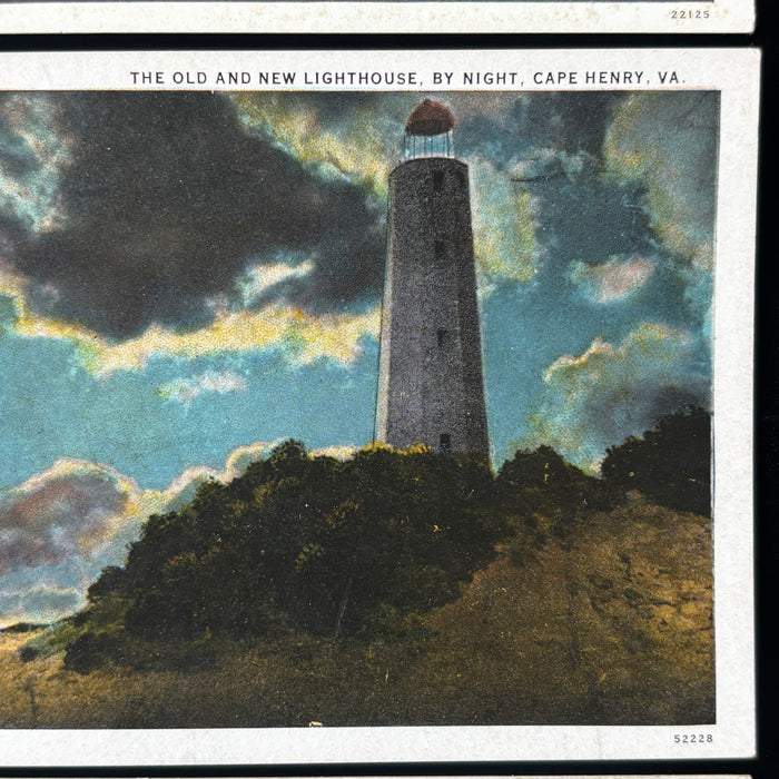 Vintage Postcard Lot Night Life Dance Cavalier Hotel Lighthouses Ocean Virginia