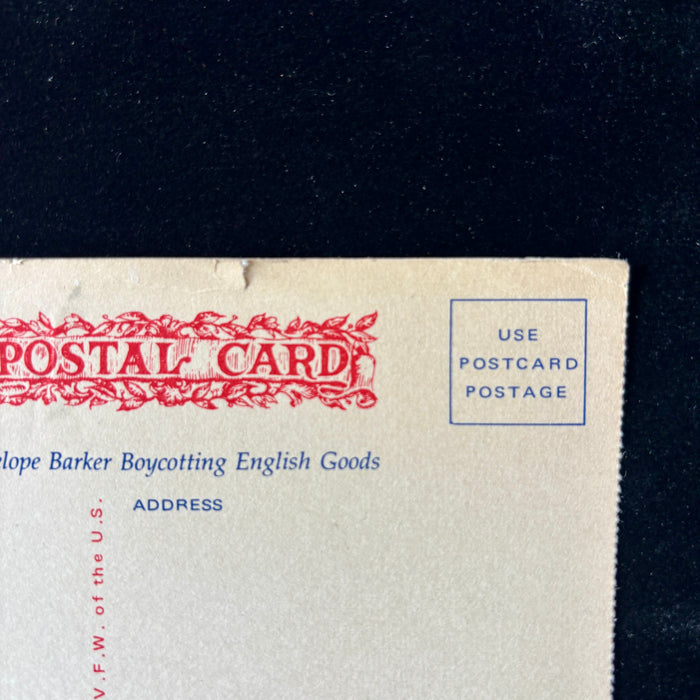 Vintage Postcard Penelope Barker Edenton Tea Party 1976 American Revolution