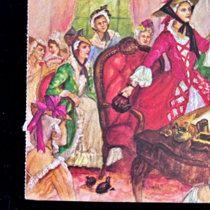 Vintage Postcard Penelope Barker Edenton Tea Party 1976 American Revolution