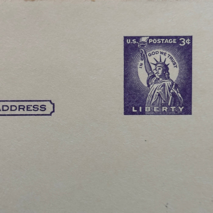 Vintage Postcard Lot of 7 USPS Postal Cards Statue Liberty Lincoln Stationery