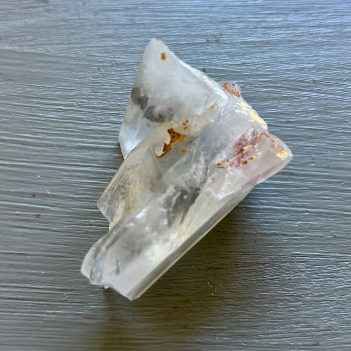 Raw Crystal Set: 4 Opal, Hematite, Black Obsidian & Quartz