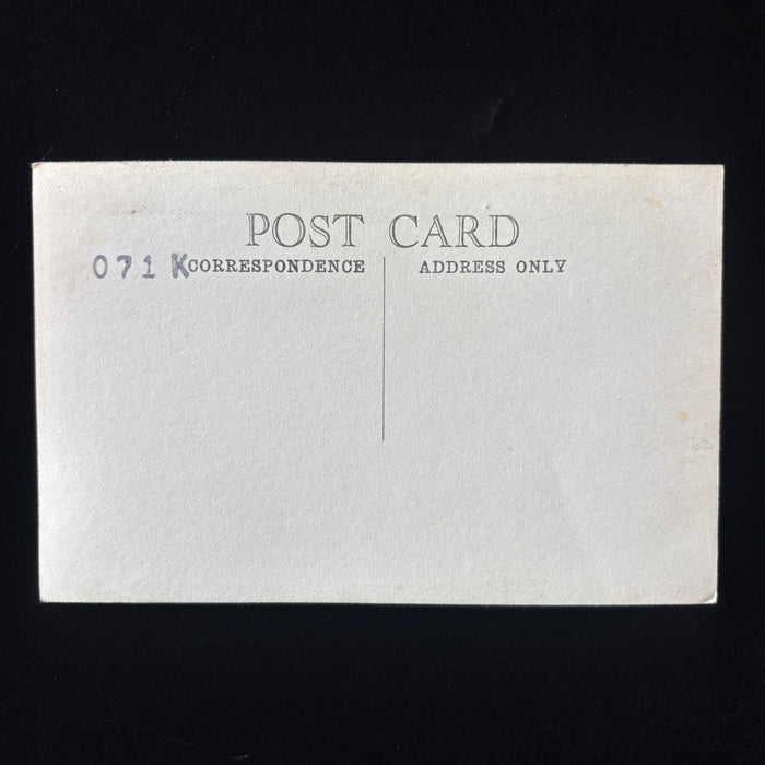 Vintage Postcard RPPC Old Russian Colonial Block House Sitka Alaska Worden