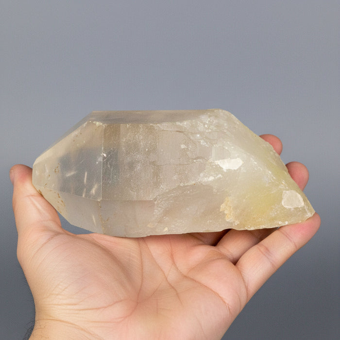 Clear Quartz Raw Crystal Point Destiny Finder 5 Inch