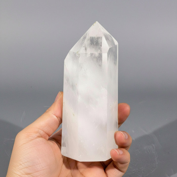 Clear Quartz Wand Natural Crystal Amplifying Tower